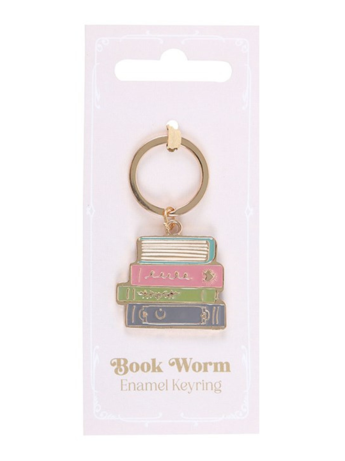 Book Worm Keyring Something Different