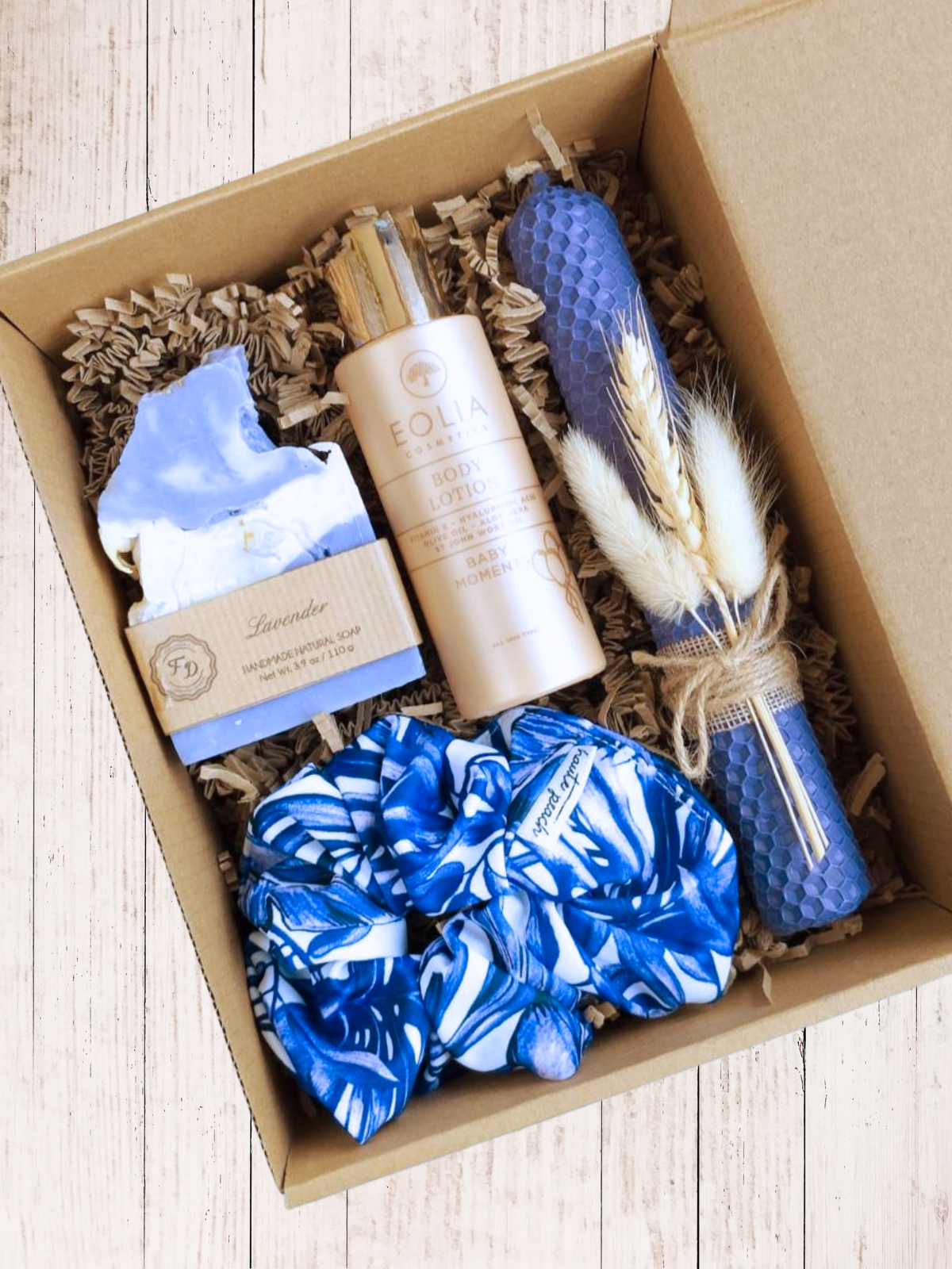 Easter Giftbox Purple Spring Treats Think Gift