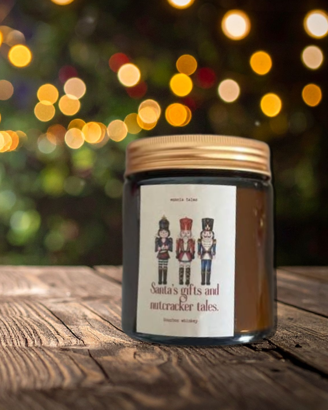 Santa's Gifts and Nutcracker Tales Κερί σε βαζάκι Eunoia Tales