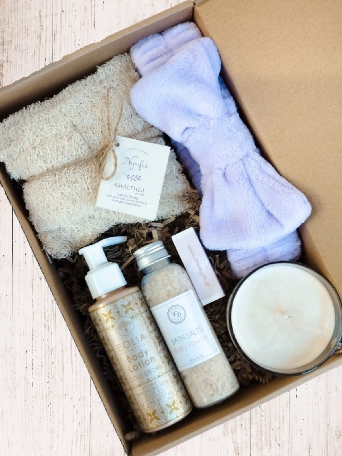 The Home Spa Experience Giftbox Think Gift