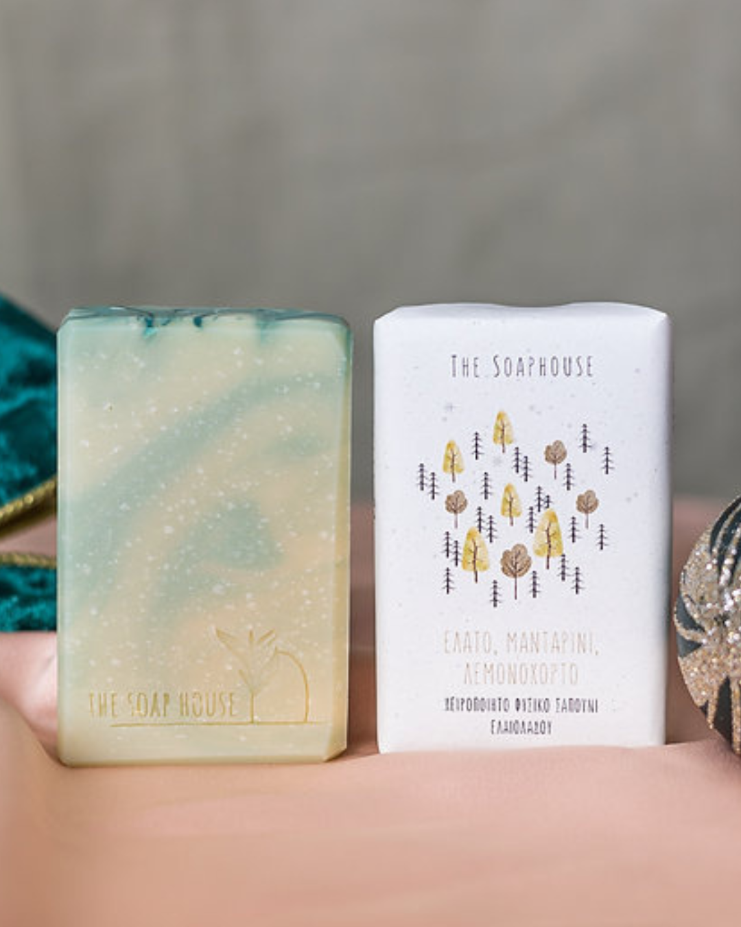Χειροποίητο Σαπούνι  Έλατο, Μανταρίνι & Λεμονόχορτο Soaphouse