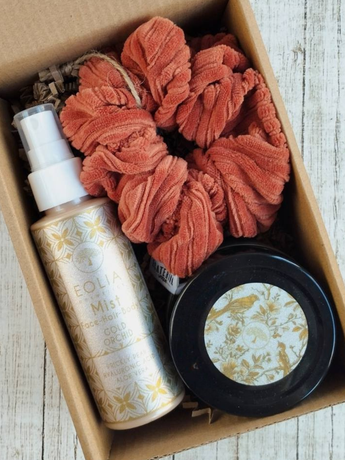 Just For You Winter Gold Orchid Giftbox Think Gift