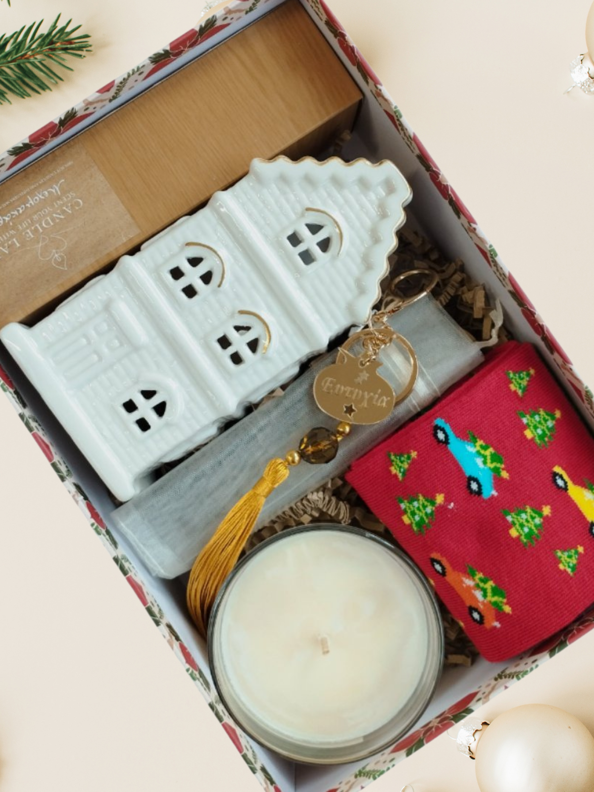 The Festive Golden House Giftbox Think Gift