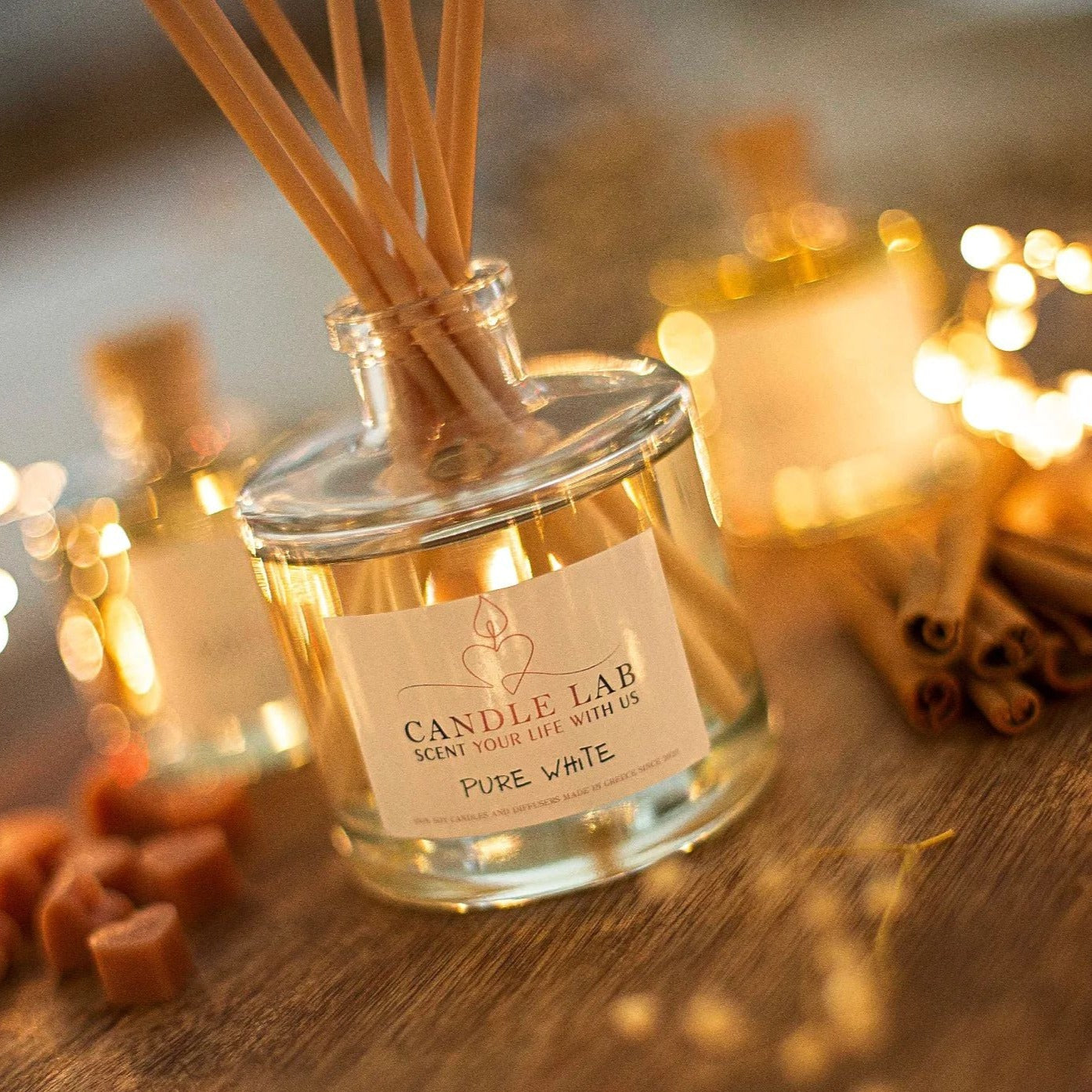 Reed Diffuser 100ml με υπέροχα αρώματα Candle Lab – ThinkGift.GR