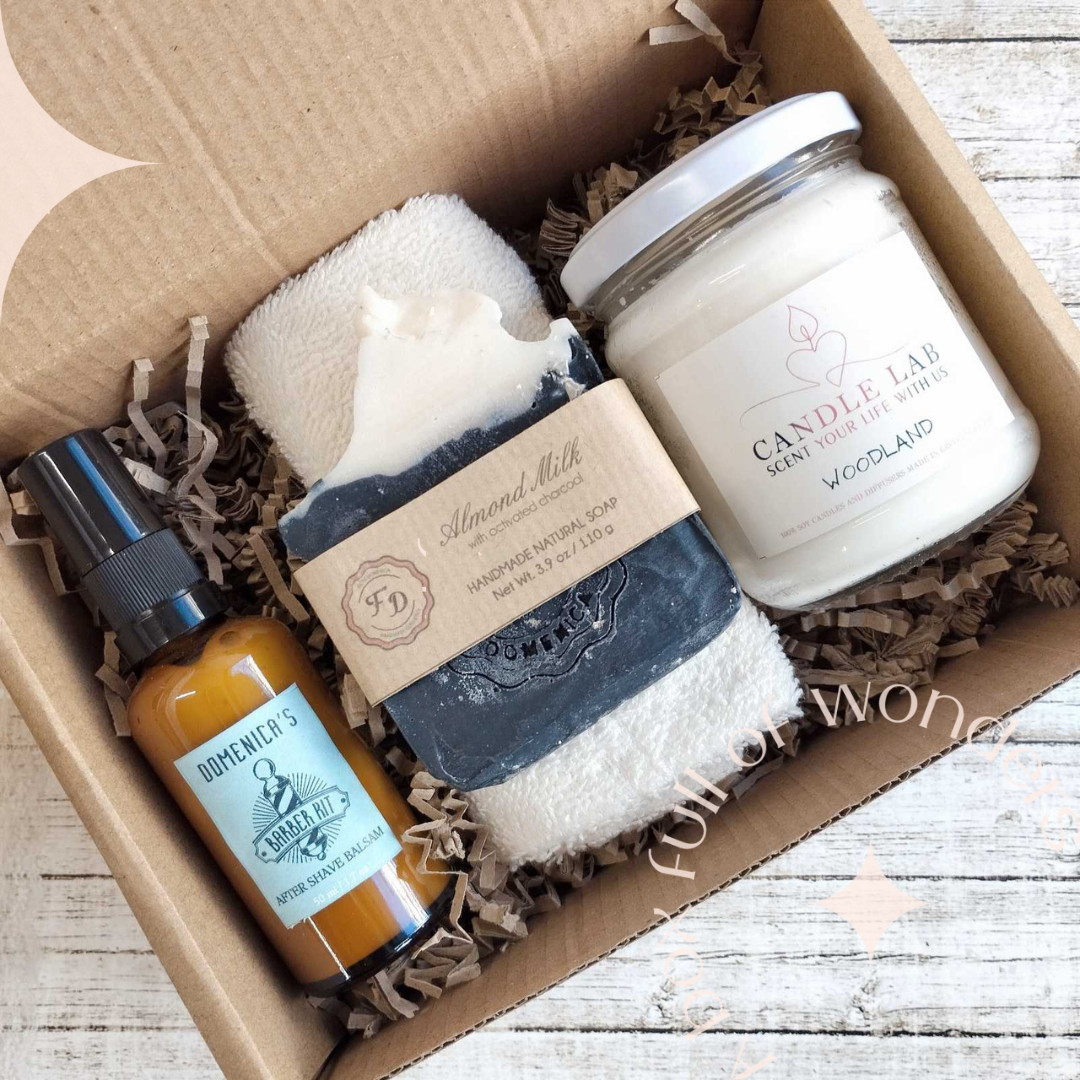 Self Care After Shave Balsam Giftbox For Men Think Gift