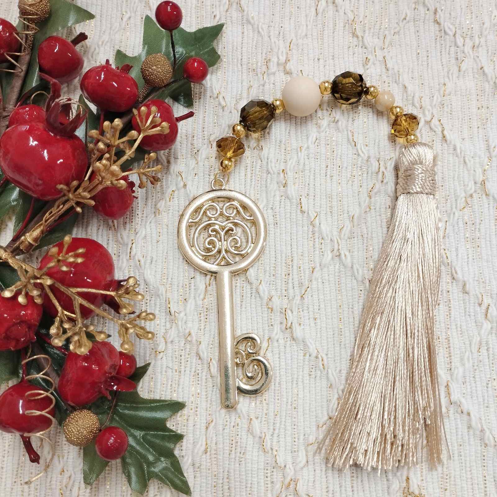 Επιτραπέζιο Γούρι Μεγάλο Μεταλλικό Κλειδί Think Gift