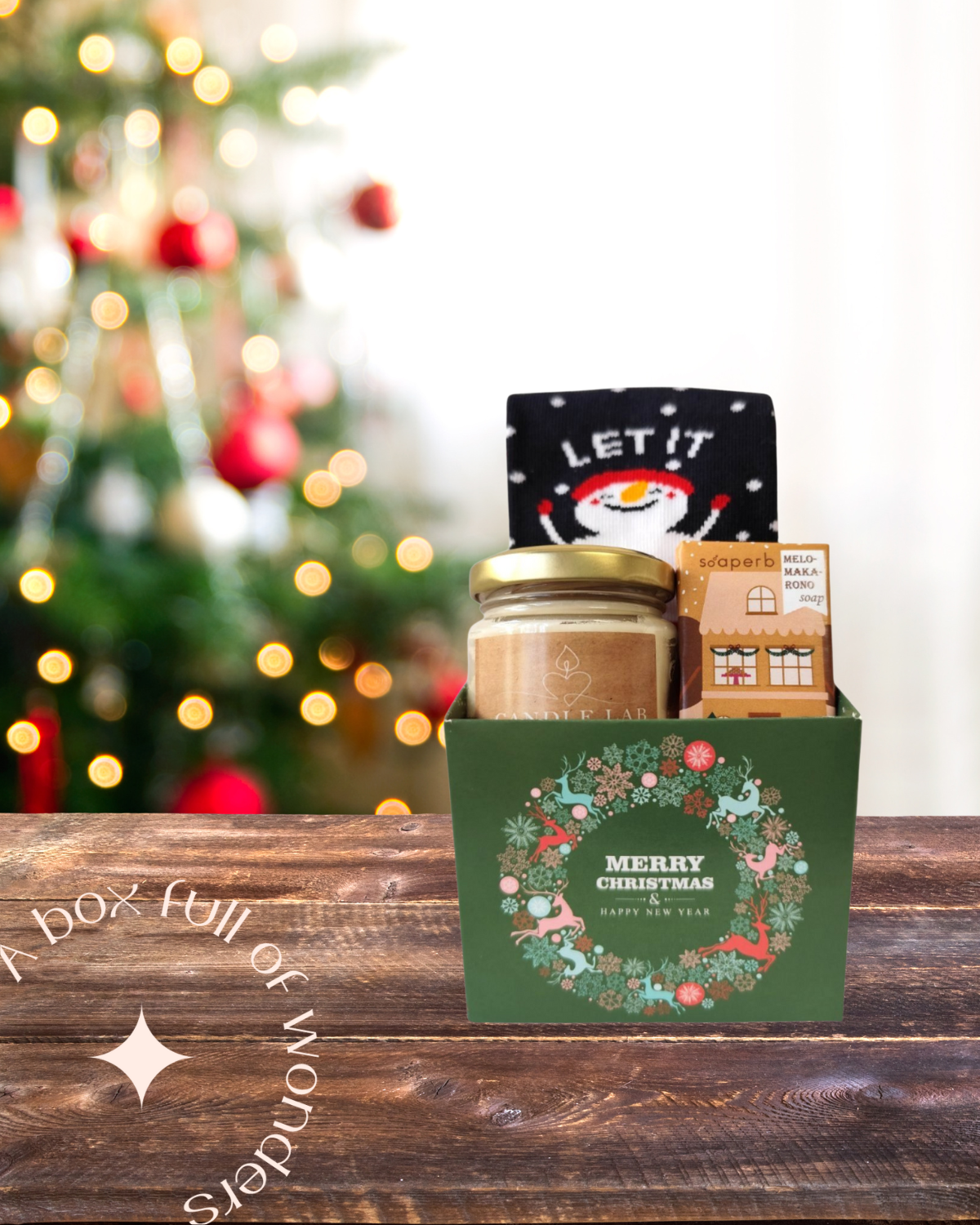 Melomakarono mini Christmas Giftbox Think Gift