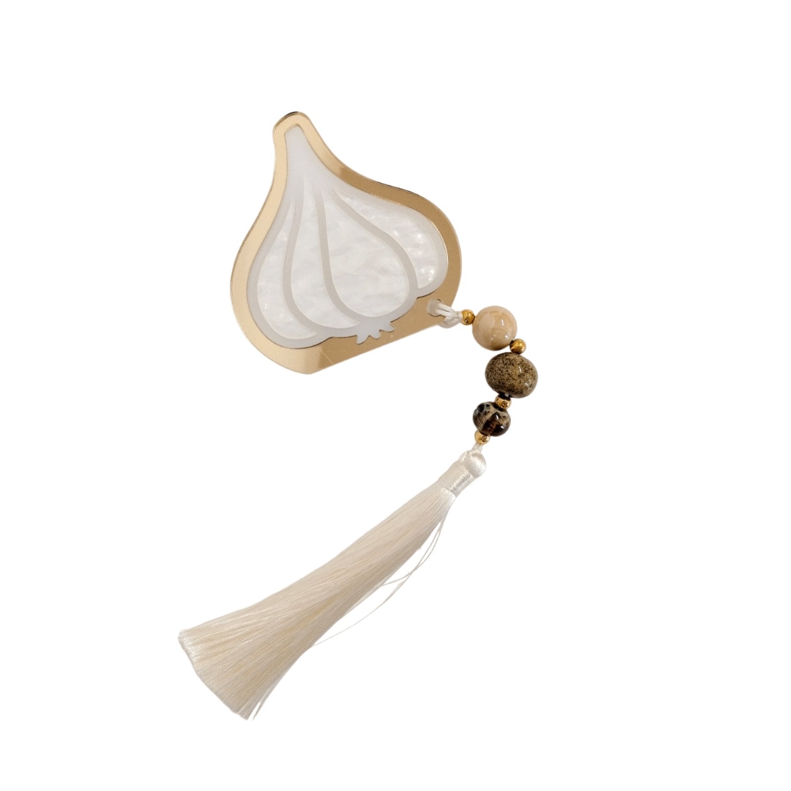 Μοντέρνο Επιτραπέζιο Λευκό Plexiglass Γούρι Σκόρδο Think Gift