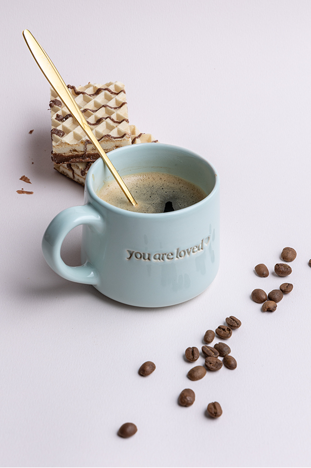 Μικρή Κεραμική Κούπα The Problem Solver Mug Γαλάζια Phós